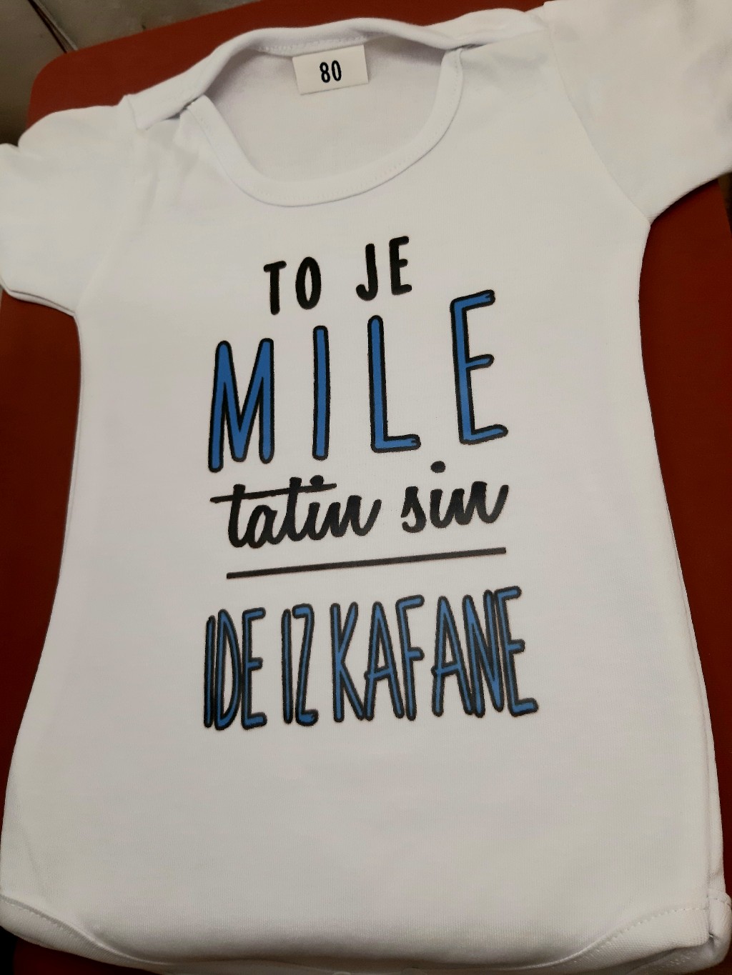 Poklon za rodjendan  deca/Bodi za bebe sa natpisom po zelji/20210817_205257.jpg